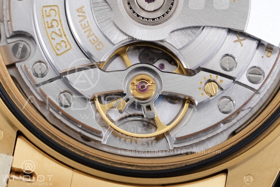 Day Date 228238 40mm Gain Weight V2 VSF 1:1 Best Edition Green Dial Roman Marker On YG President Bracelet DD3255