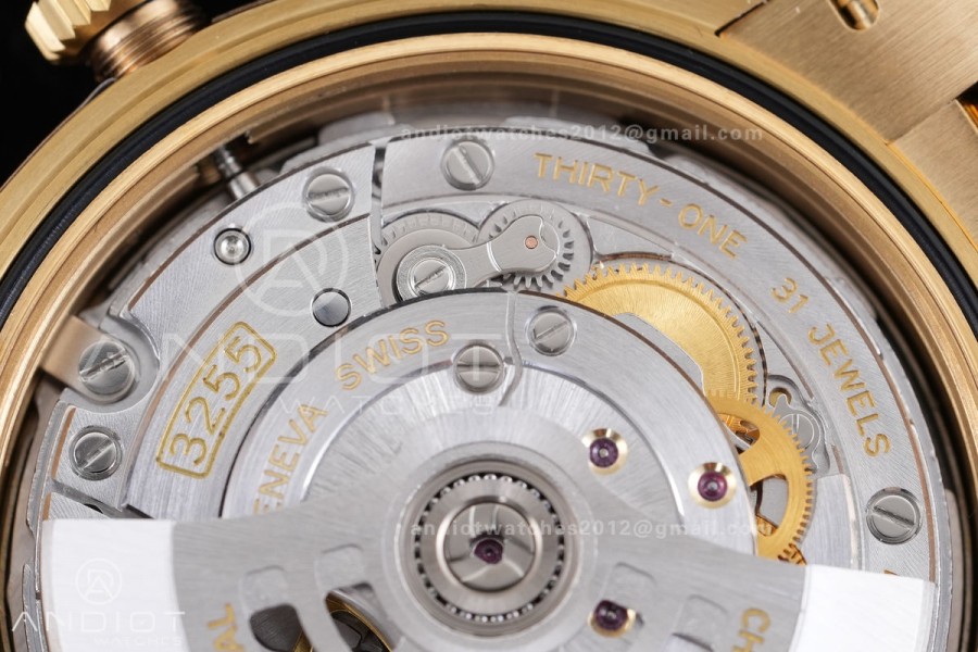 Day Date 228238 40mm Gain Weight V2 VSF 1:1 Best Edition Green Dial Roman Marker On YG President Bracelet DD3255