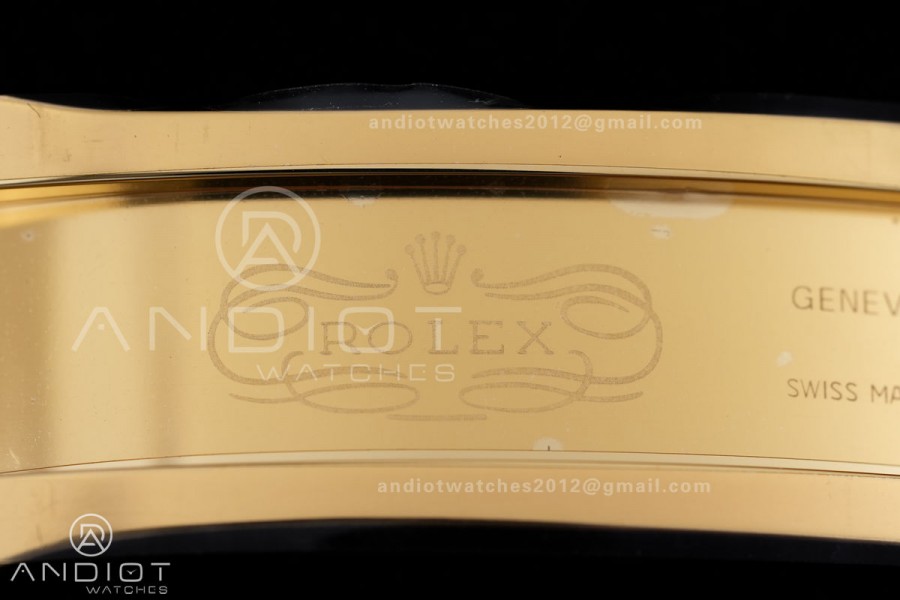 Day Date 228238 40mm Gain Weight V2 VSF 1:1 Best Edition Green Dial Roman Marker On YG President Bracelet DD3255