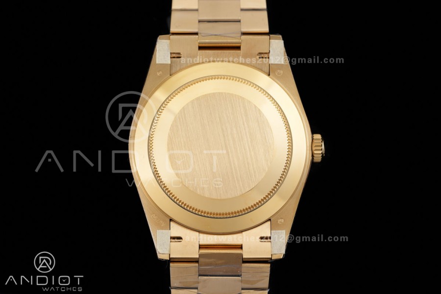 Day Date 228238 40mm Gain Weight V2 VSF 1:1 Best Edition Green Dial Roman Marker On YG President Bracelet DD3255