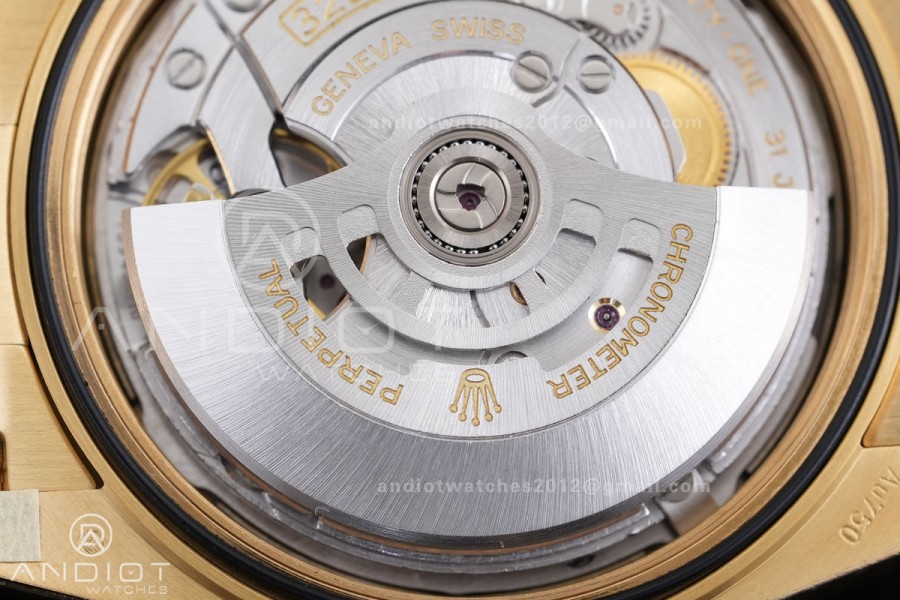 Day Date 228238 40mm Gain Weight V2 VSF 1:1 Best Edition Black Dial T Diamond Marker On YG President Bracelet DD3255