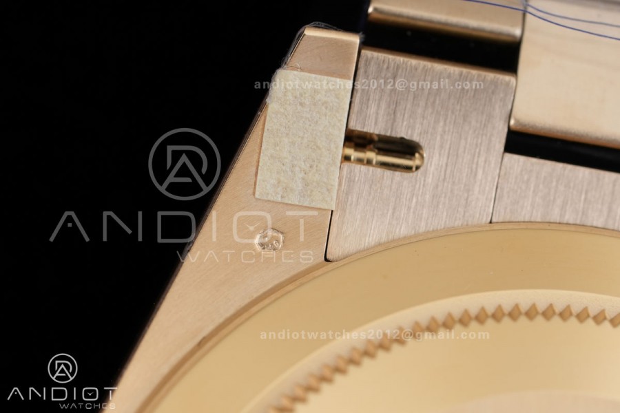 Day Date 228238 40mm 904L YG VSF 1:1 Best Edition Green Ombre Roman Dial On YG President Bracelet DD3255