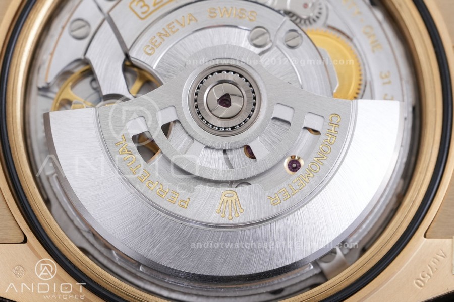 DayDate 40 228238 VSF 1:1 Best Edition White Roman Dial on President Bracelet VS3255