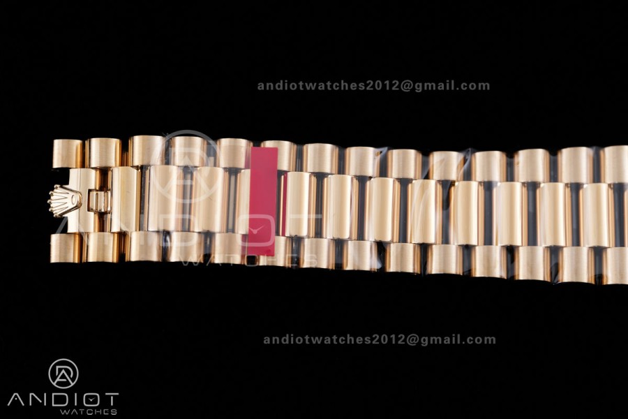 DayDate 40 228238 VSF 1:1 Best Edition White Roman Dial on President Bracelet VS3255