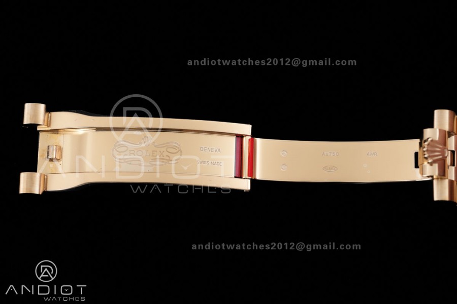 Day Date 228238 40mm 904L YG VSF 1:1 Best Edition Gold Dial On YG President Bracelet DD3255