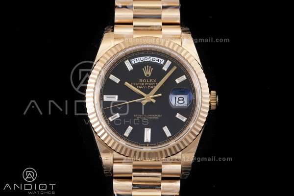 DayDate 228238 40mm VSF 1:1 Best Edition Black Dia...