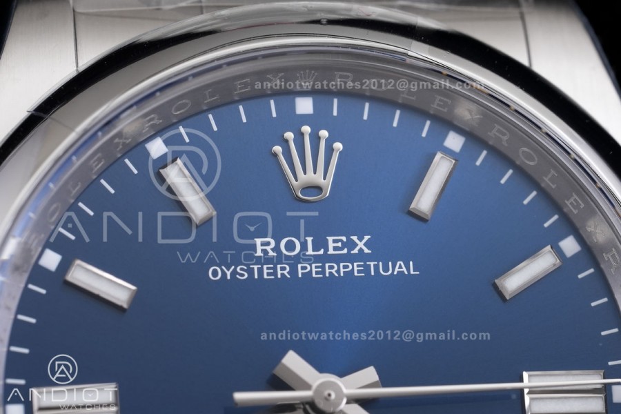 Oyster Perpetual 126000 36mm VF 1:1 Best Edition 904L Steel Blue Dial DD3230