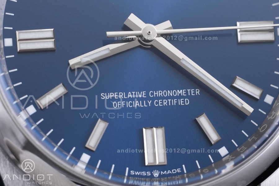 Oyster Perpetual 126000 36mm VF 1:1 Best Edition 904L Steel Blue Dial DD3230