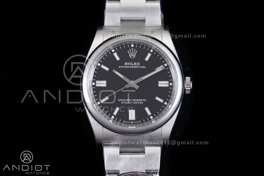 Oyster Perpetual 126000 36mm VF 1:1 Best Edition 904L Steel Black Dial DD3230