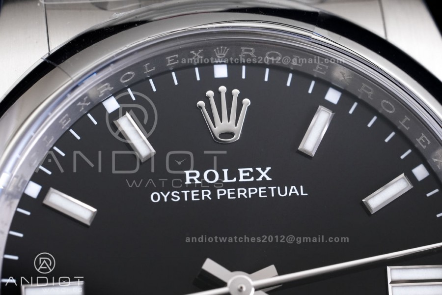 Oyster Perpetual 126000 36mm VF 1:1 Best Edition 904L Steel Black Dial DD3230