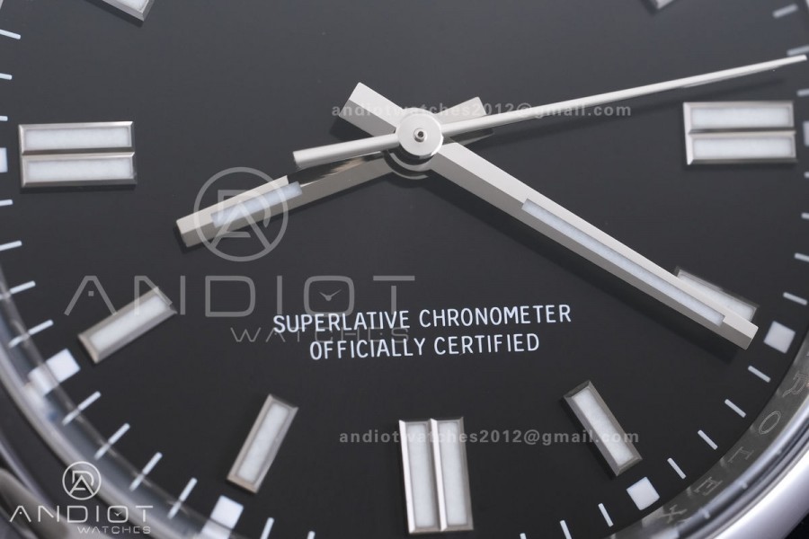 Oyster Perpetual 126000 36mm VF 1:1 Best Edition 904L Steel Black Dial DD3230