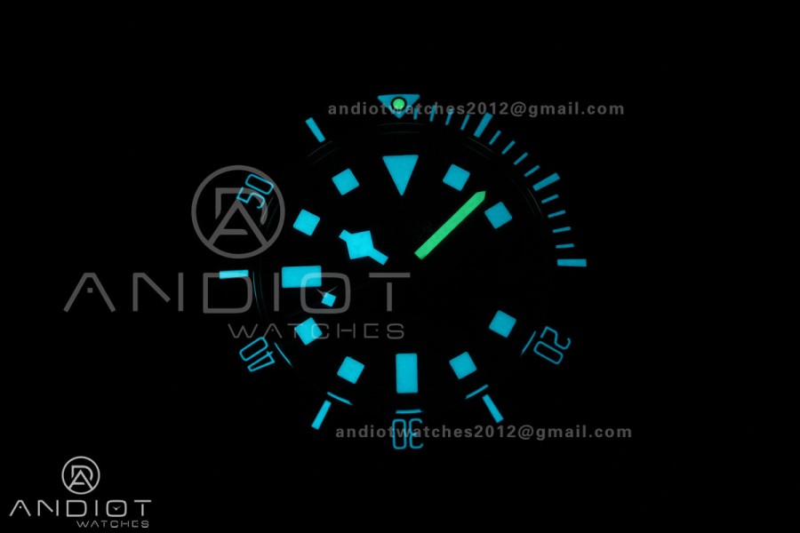 Pelagos M2543C1A 43mm Black Ceramic Ti V2 ZF 1:1 Best Edition Black Dial On Titanium Bracelet A2824