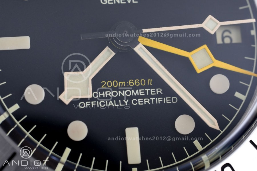 Black Bay M79470 GMT SS ZF 1:1 Best Edition Black Dial On SS Bracelet Super Clone 3186