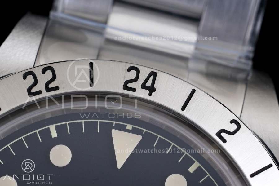 Black Bay M79470 GMT SS ZF 1:1 Best Edition Black Dial On SS Bracelet Super Clone 3186