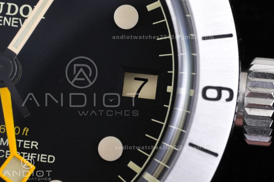 Black Bay M79470 GMT SS ZF 1:1 Best Edition Black Dial On SS Bracelet Super Clone 3186