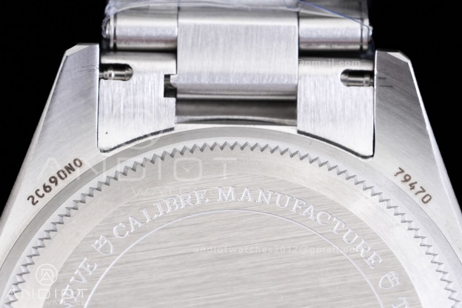 Black Bay M79470 GMT SS ZF 1:1 Best Edition Black Dial On SS Bracelet Super Clone 3186