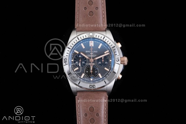 Super Chronomat B01 42MM RG/LE Black/Stk Dial BLF ...