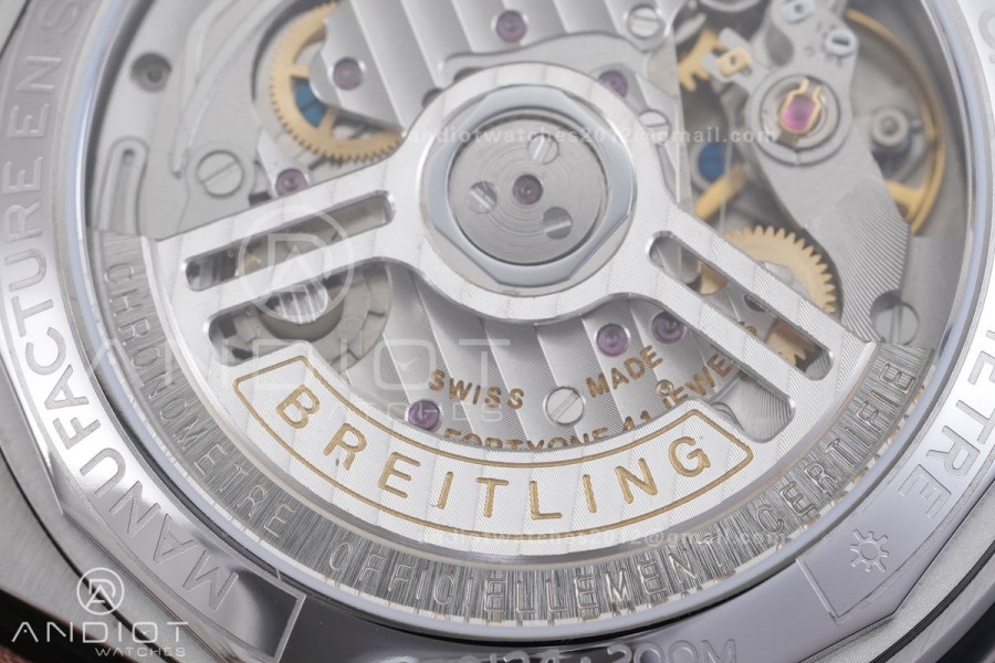 Super Chronomat B01 42MM RG/LE Black/Stk Dial BLF A7750