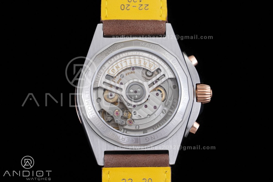 Super Chronomat B01 42MM RG/LE Black/Stk Dial BLF A7750