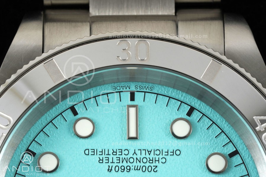 Black bay 41 BLF 1:1 Best Edition Polishing Bezel Tiffany Blue Dial on Rivet Strap A2824