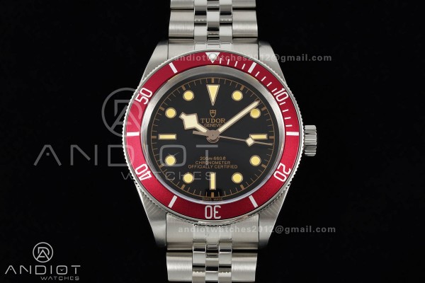 Black bay 41 BLF 1:1 Best Edition Red Bezel Black ...