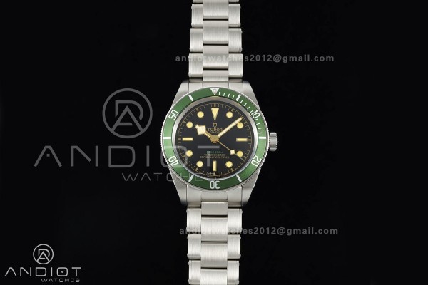 Black bay 41 BLF 1:1 Best Edition Green Bezel Blac...