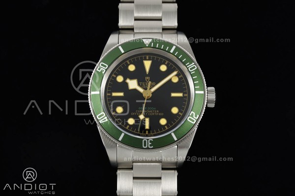 Black bay 41 BLF 1:1 Best Edition Green Bezel Blac...