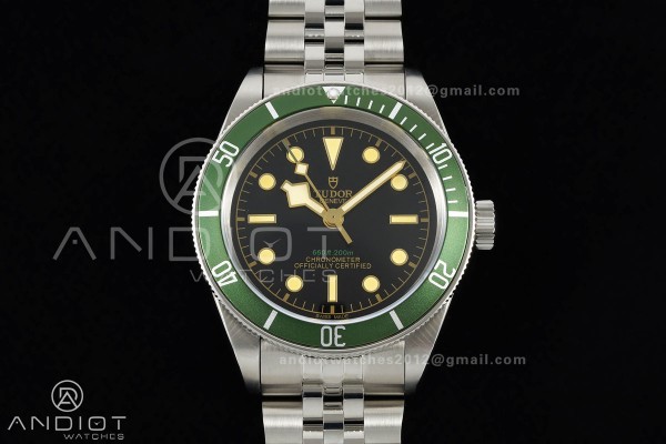 Black bay 41 BLF 1:1 Best Edition Green Bezel Blac...