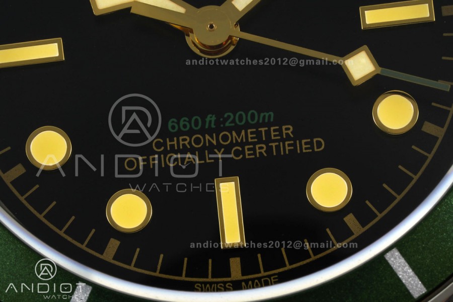 Black bay 41 BLF 1:1 Best Edition Green Bezel Black Dial on Jubilee Strap A2824