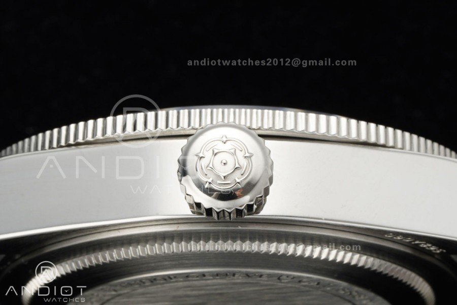 Black bay 41 BLF 1:1 Best Edition Blue Bezel Black Dial on Rivet Strap A2824