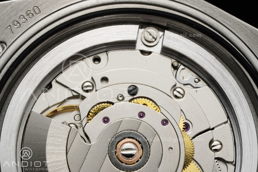 Black bay 41 SS/YG BLF 1:1 Best Edition Black Bezel Green Dial on Rivet Strap A2824