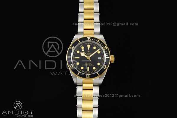 Black bay 41 SS/YG BLF 1:1 Best Edition Black Beze...