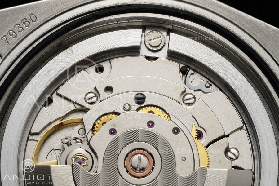 Black bay 41 BLF 1:1 Best Edition Black Bezel Black RG Dial on Rivet Strap A2824