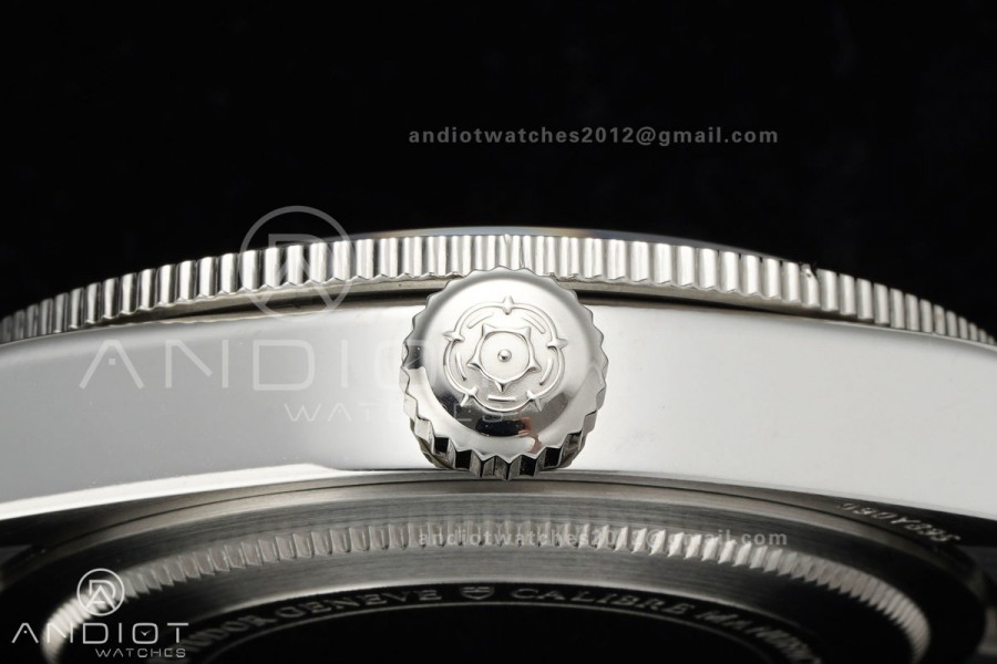 Black bay 41 BLF 1:1 Best Edition Black Bezel Black RG Dial on Jubilee Strap A2824