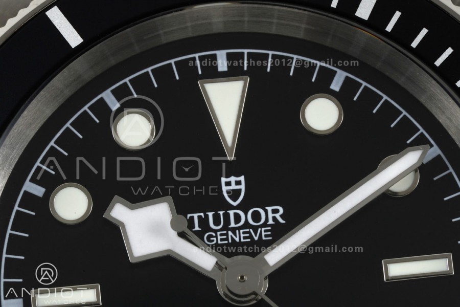 Black bay 41 BLF 1:1 Best Edition Black Bezel Black SS Dial on Rivet Strap A2824