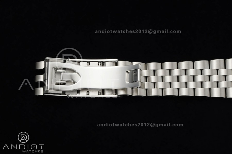 Black bay 41 BLF 1:1 Best Edition Black Bezel Black SS Dial on Jubilee Strap A2824