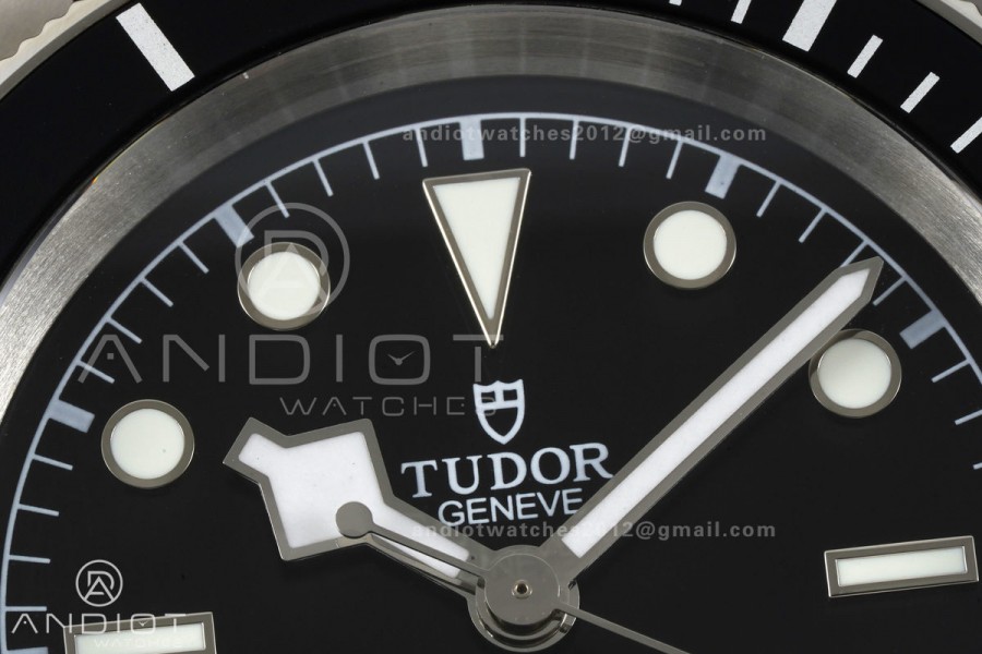 Black bay 41 BLF 1:1 Best Edition Black Bezel Black SS Dial on Jubilee Strap A2824