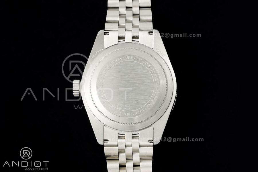 Black bay 41 BLF 1:1 Best Edition Black Bezel Black SS Dial on Jubilee Strap A2824