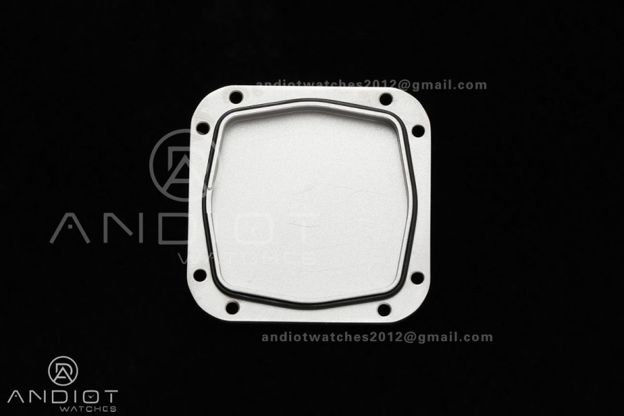 Santos 27x34.5mm SS/RG BLF 1:1 Best Edition Silver Dial On SS SmartLinks Bracelet Ronda Quartz