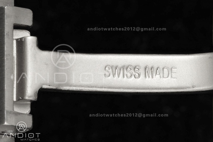 Santos 27x34.5mm SS/RG BLF 1:1 Best Edition Silver Dial On SS SmartLinks Bracelet Ronda Quartz