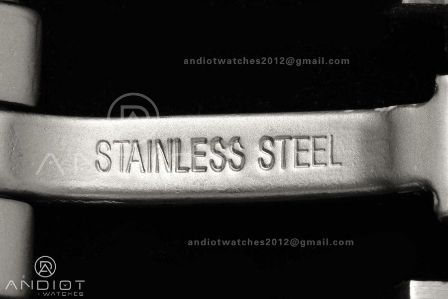 Santos W2SA0033 27x34.5mm SS/YG BLF 1:1 Best Edition Silver Dial On SS SmartLinks Bracelet Ronda Quartz