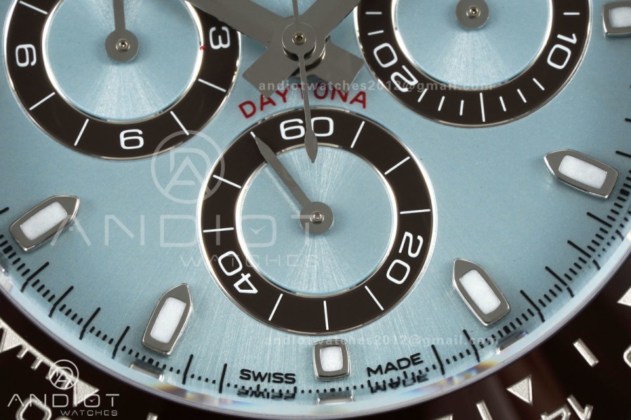 Daytona 116506 VF 1:1 Best Edition Ice Blue Dial on SS Bracelet DD4130