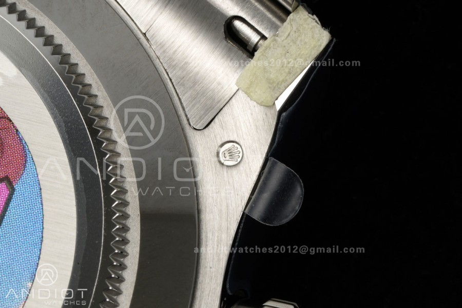 Daytona 116506 VF 1:1 Best Edition Ice Blue Crystal Dial on SS Bracelet DD4130