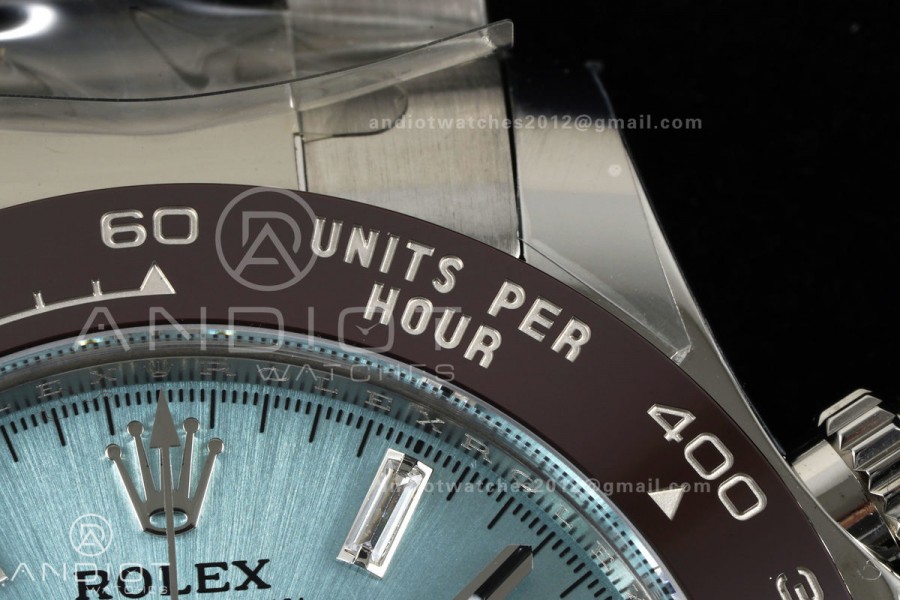 Daytona 116506 VF 1:1 Best Edition Ice Blue Crystal Dial on SS Bracelet DD4130