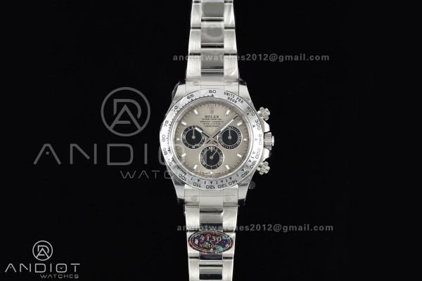 Daytona 116509 VF 1:1 Best Edition Gray/Black Dial on SS Bracelet DD4130