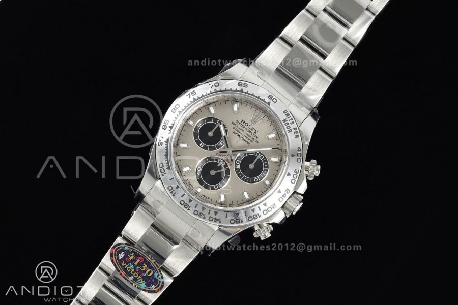 Daytona 116509 VF 1:1 Best Edition Gray/Black Dial on SS Bracelet DD4130