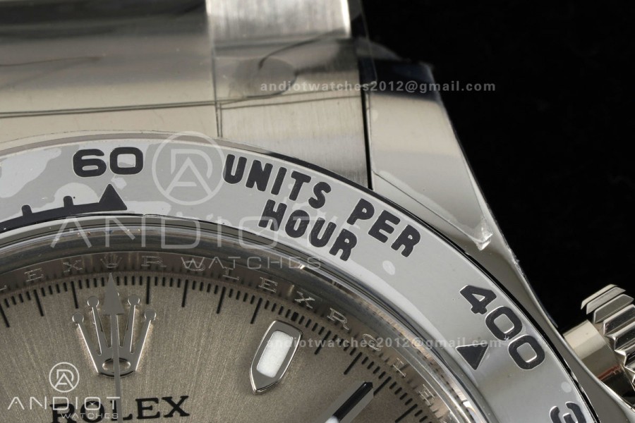 Daytona 116509 VF 1:1 Best Edition Gray/Black Dial on SS Bracelet DD4130