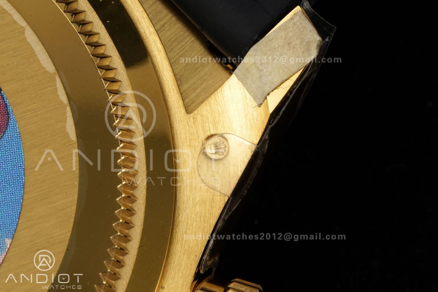 Daytona 126518 VF 1:1 Best Edition YG/Black Dial on Oysterflex Strap DD4131