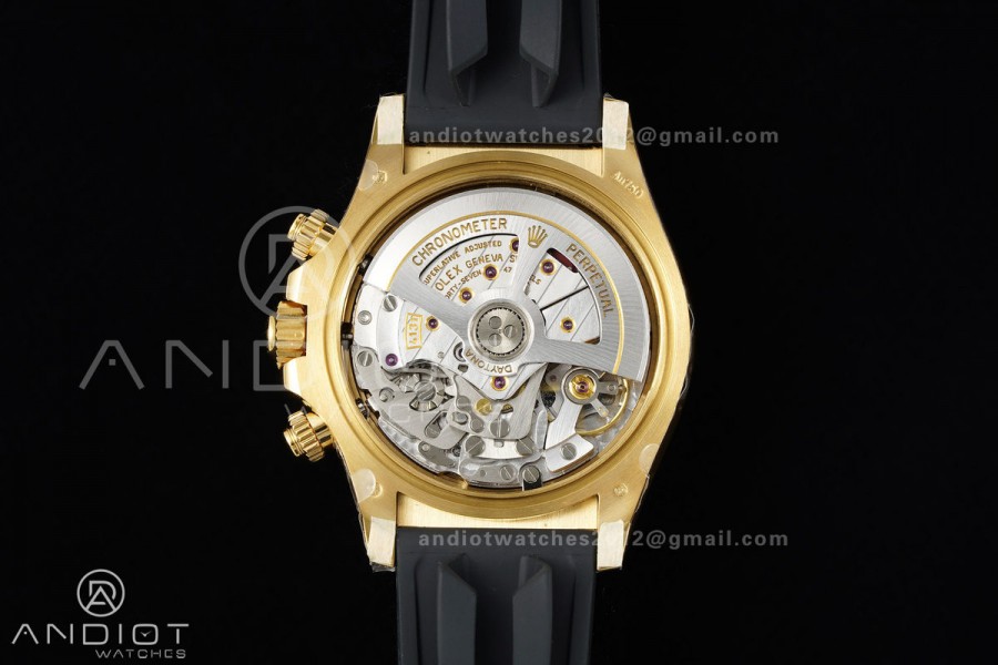 Daytona 126518 VF 1:1 Best Edition YG/Black Dial on Oysterflex Strap DD4131