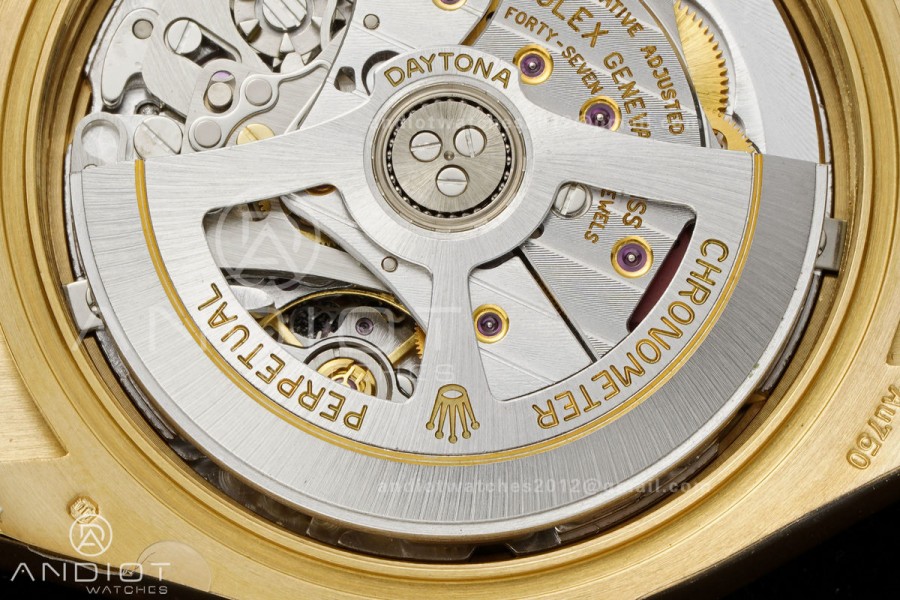 Daytona 126518 VF 1:1 Best Edition YG/Black Dial on Oysterflex Strap DD4131